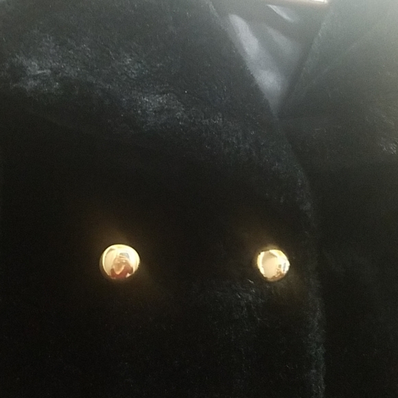 Black Faux Fur Coat - Picture 2 of 4